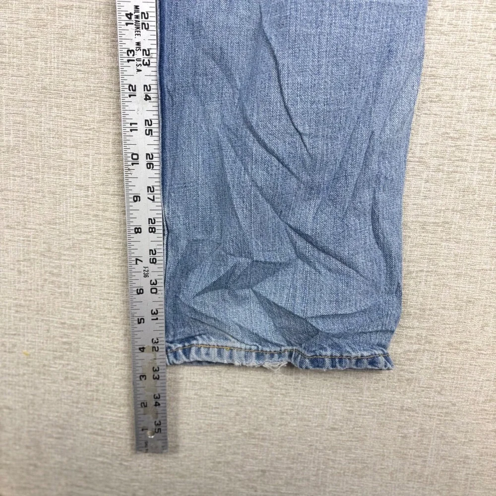 Vintage Levis 501 Mens 36x34 Original Fit Jeans Thigh Faded Denim